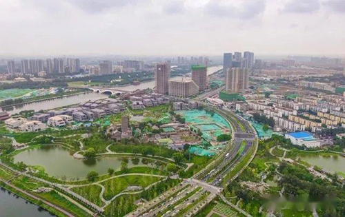 北京城市副中心的CBD：运河商务区正在崛起!第一高楼新光大中心就在这里!