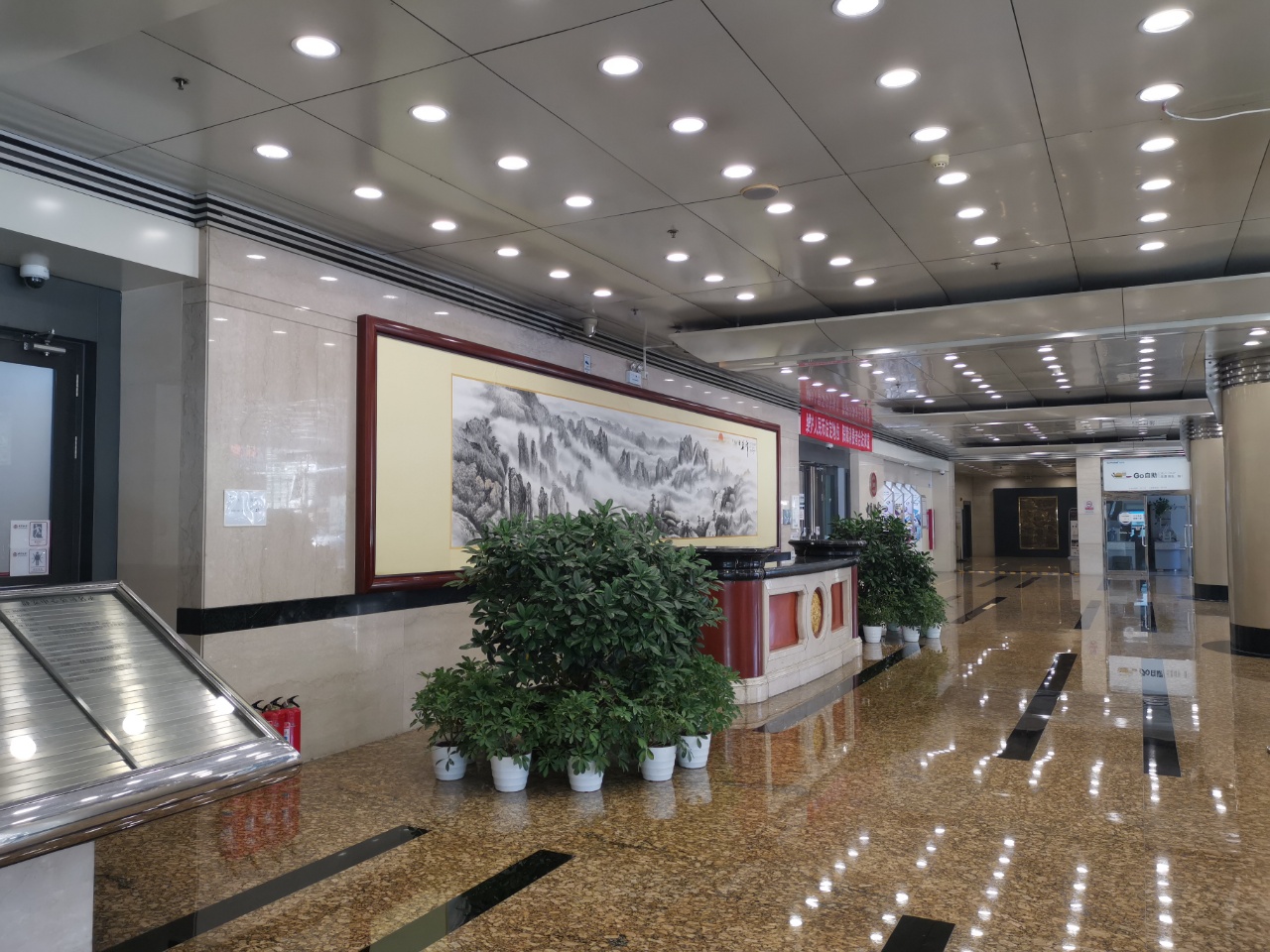 静安中心大堂